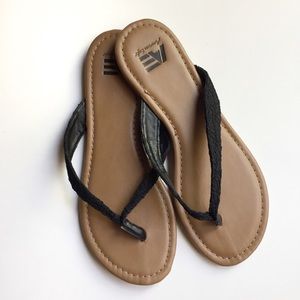 Crochet Look Flip Flops